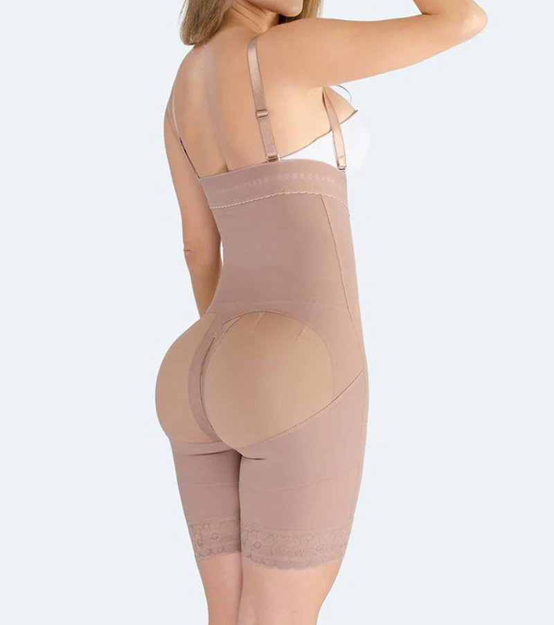Short Strapless With Butt Lift Zipper Short Colombian Body Shaper – Glamour  Shop Boutique